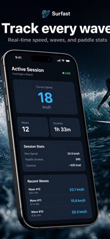 Surfast: Surf Forecast & GPS screenshot