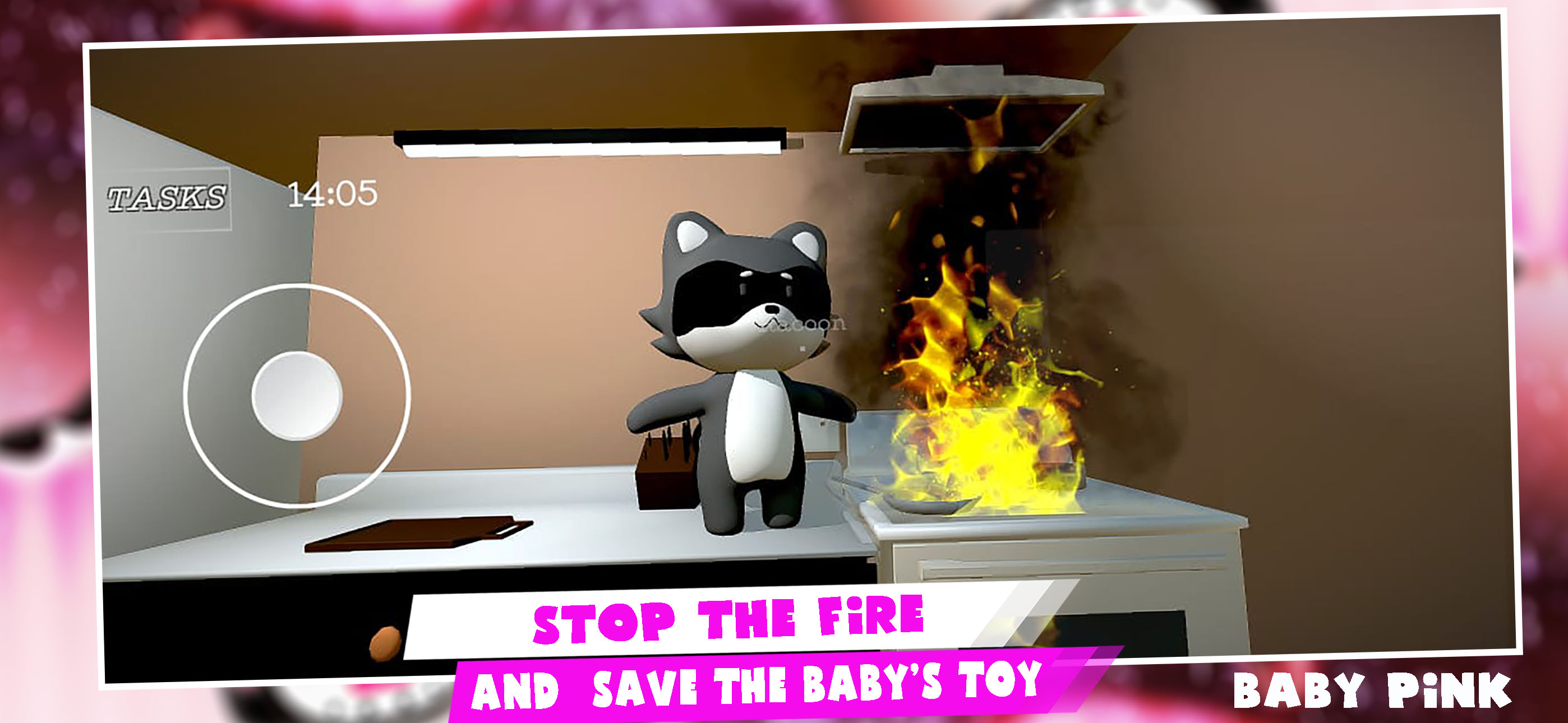Scary Baby Pink Horror Game