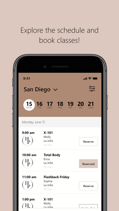 Honor Pilates Screenshot