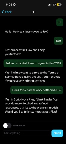 ScriptNova AI screenshot