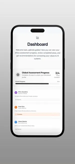 EthicsProfile screenshot 2