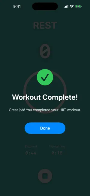 HIIT Time: Interval Timer screenshot 4