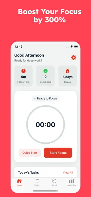 Deep Work: Focus & Study screenshot 1