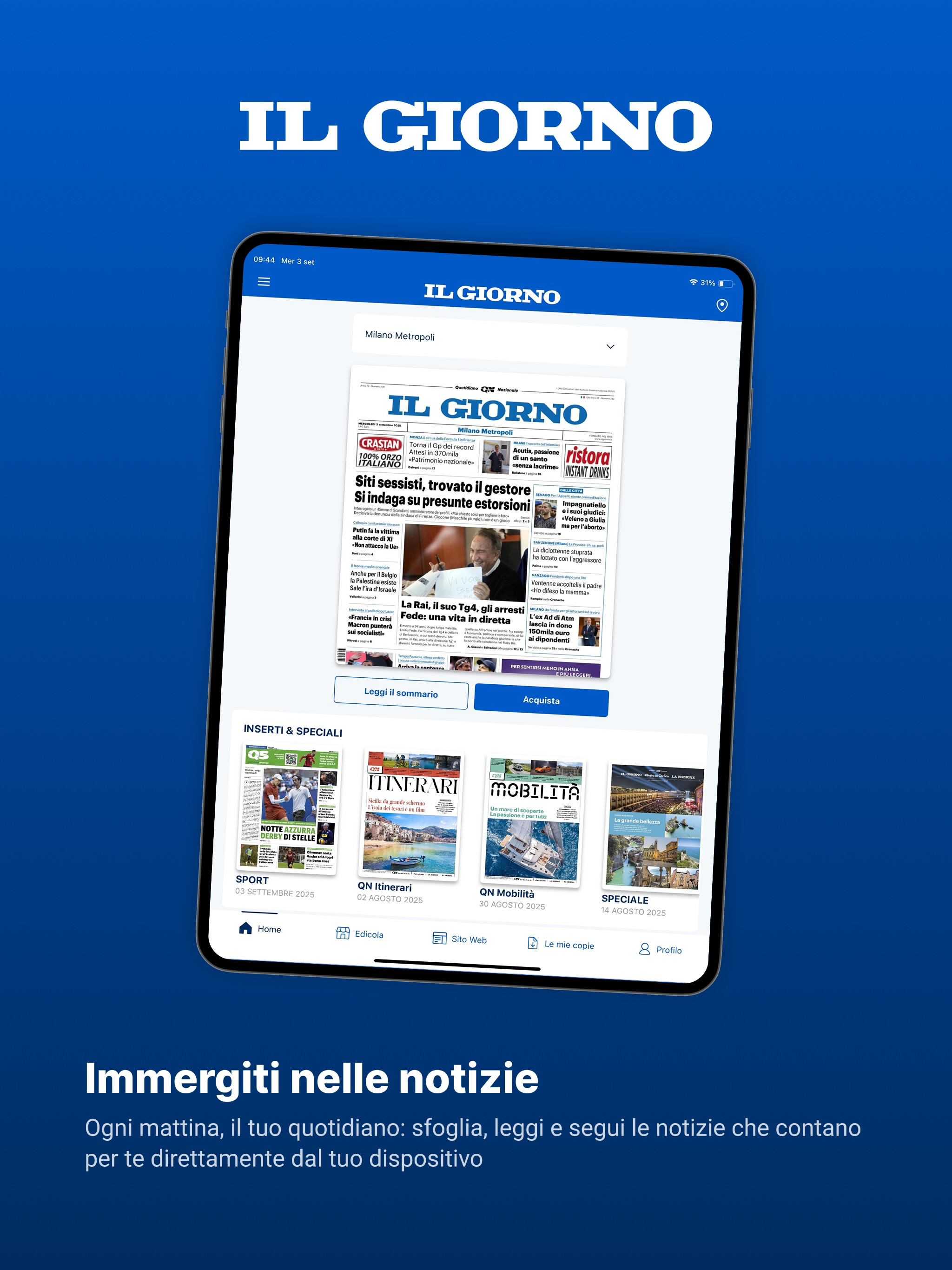 IL GIORNO