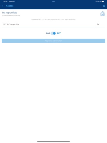 Gate Express Puerto TGN iPad screenshot