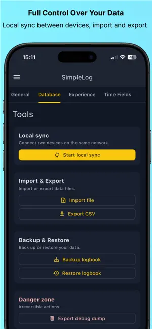 MySimpleLog screenshot 4
