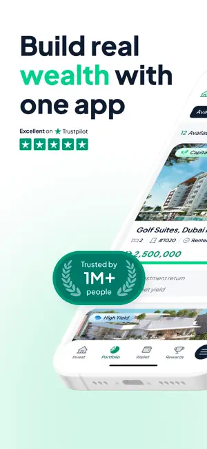 Stake: Real Estate Investing iPhone screenshot 1