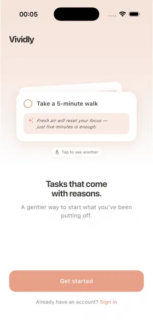 Vividly: ADHD Task Coach screenshot 1