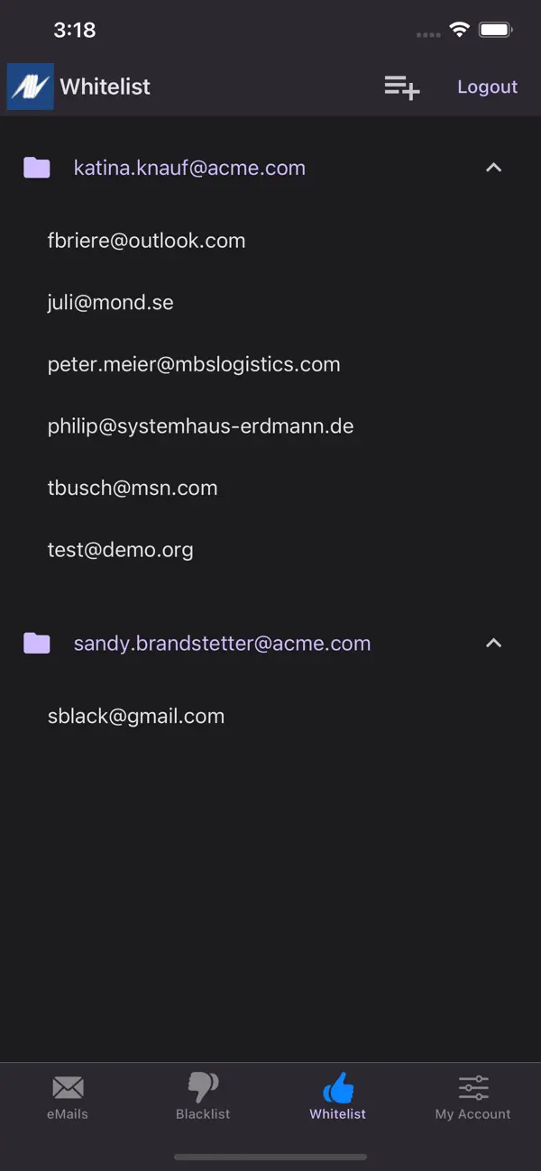 Screenshot #2 pour Box Mail