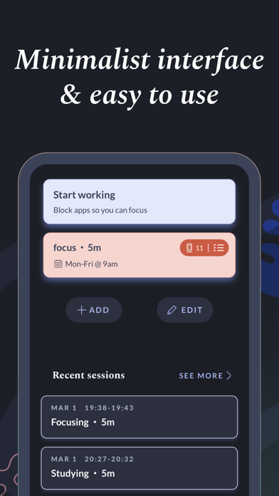 Focus Lock: Block Apps & Focus screenshot