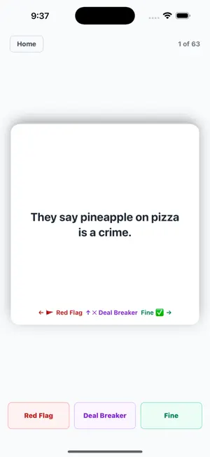 Red Flag or Deal Breaker? screenshot 2