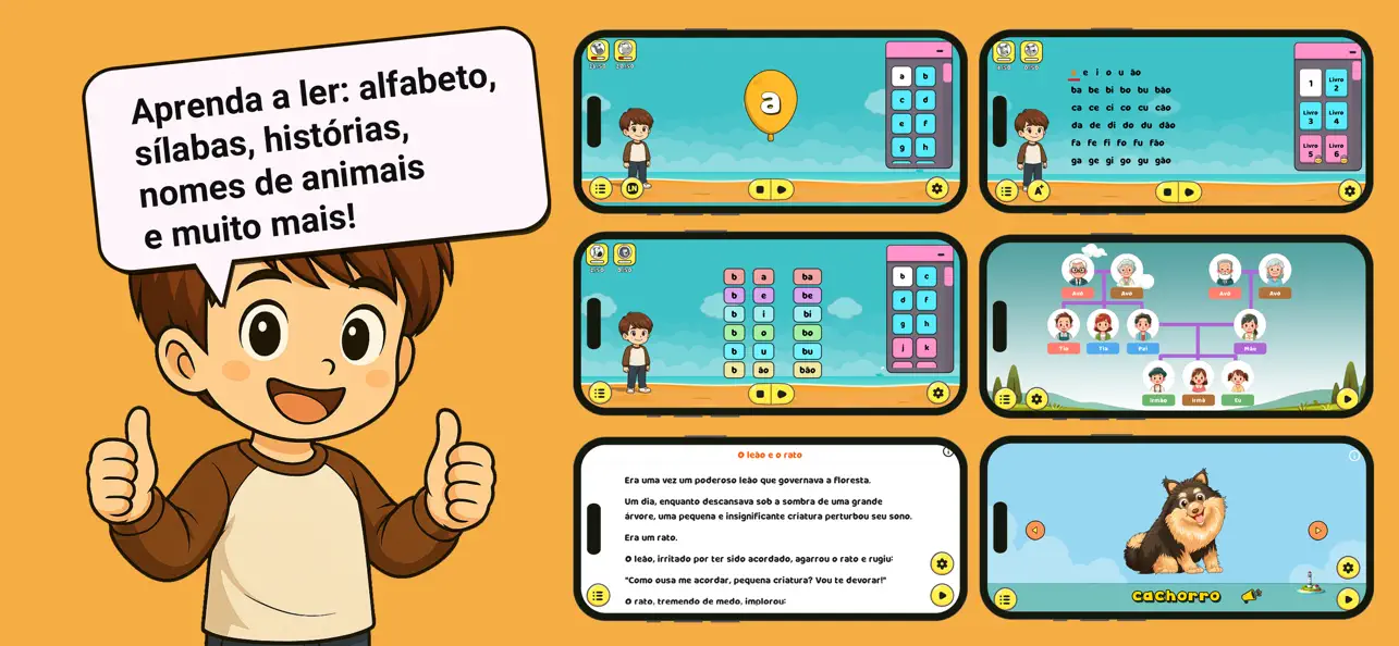 Screenshot #2 pour Aprenda com Pedro (Português)
