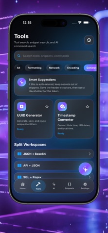 One Dev Tools iPhone screenshot