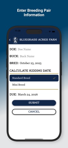 Kidding Schedule screenshot