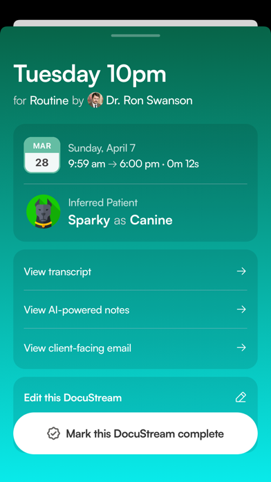 Kreative DocuVet Screenshot