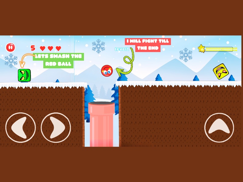 Ball 4 - Red Bounce Ball Hero screenshot 6