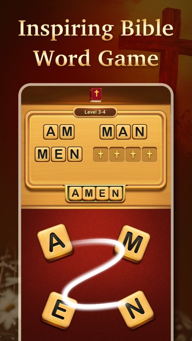 Bible Word Puzzle - Word Games Screenshot