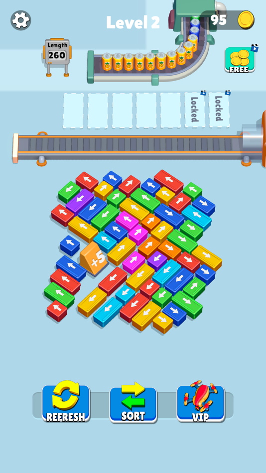 #3. Box It Up: Can Factory (iOS) 由: Onki Games