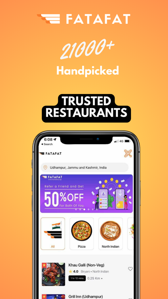 #6. Fatafat - Local Delivery (iOS) بواسطة: Socomo Technologies Private Limited