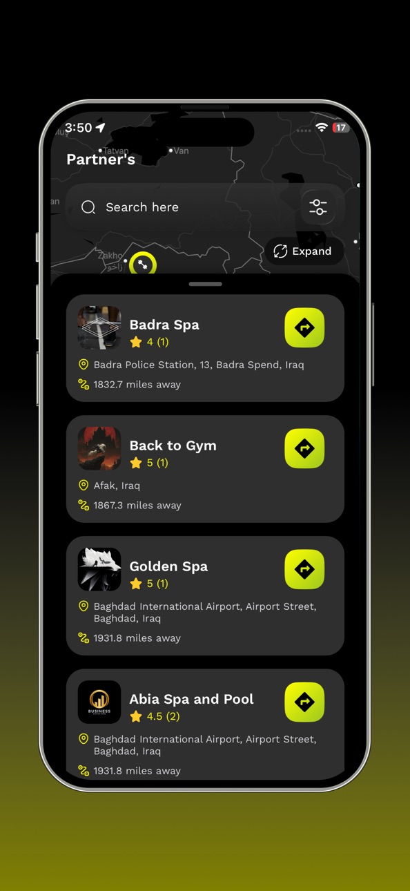 iPhone screenshot