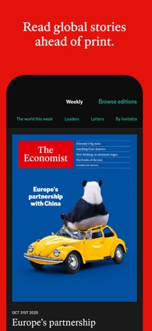 The Economist: News & Analysis screenshot 4