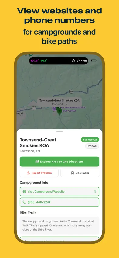 RVing with Bikes screenshot 3