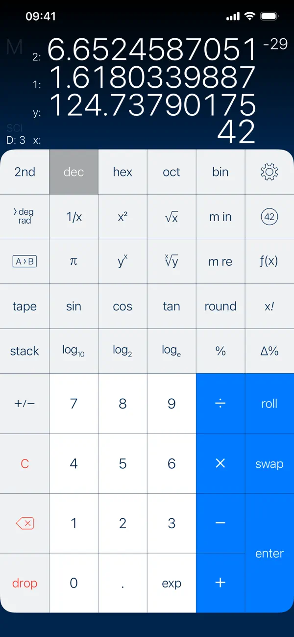 PCalc - The Best Calculator Screenshot 2