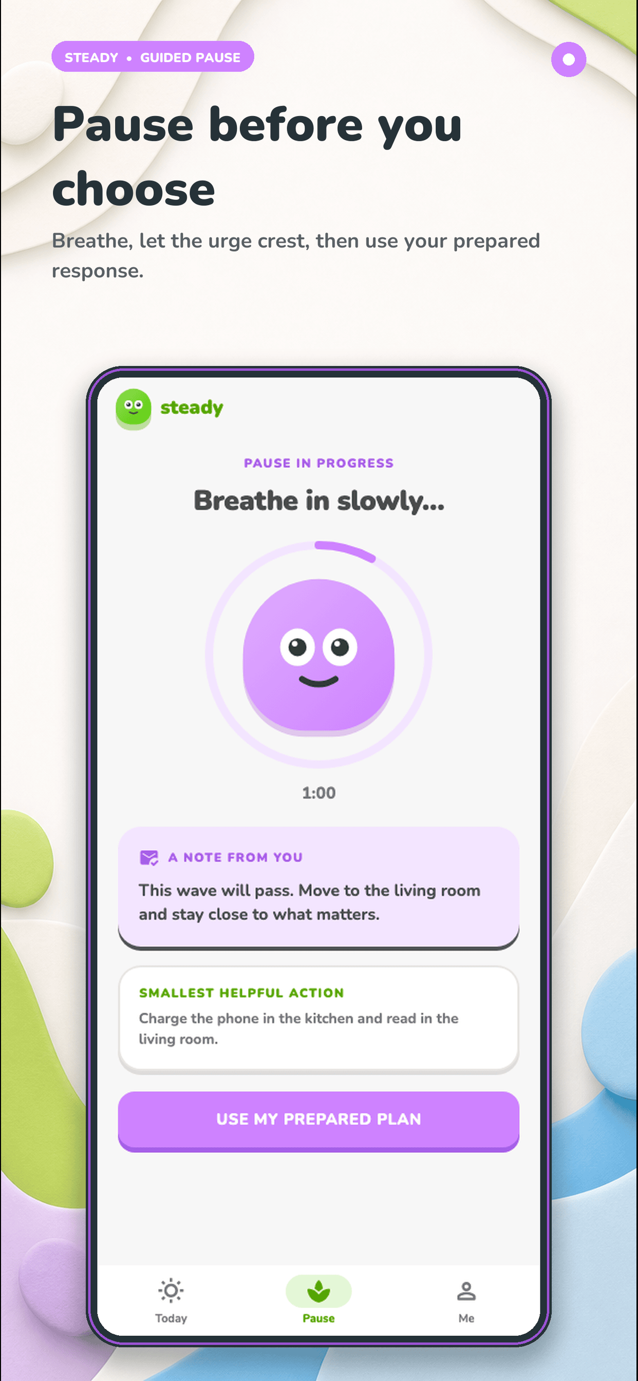 Steady: Quit Porn, Pause Now screenshot 2