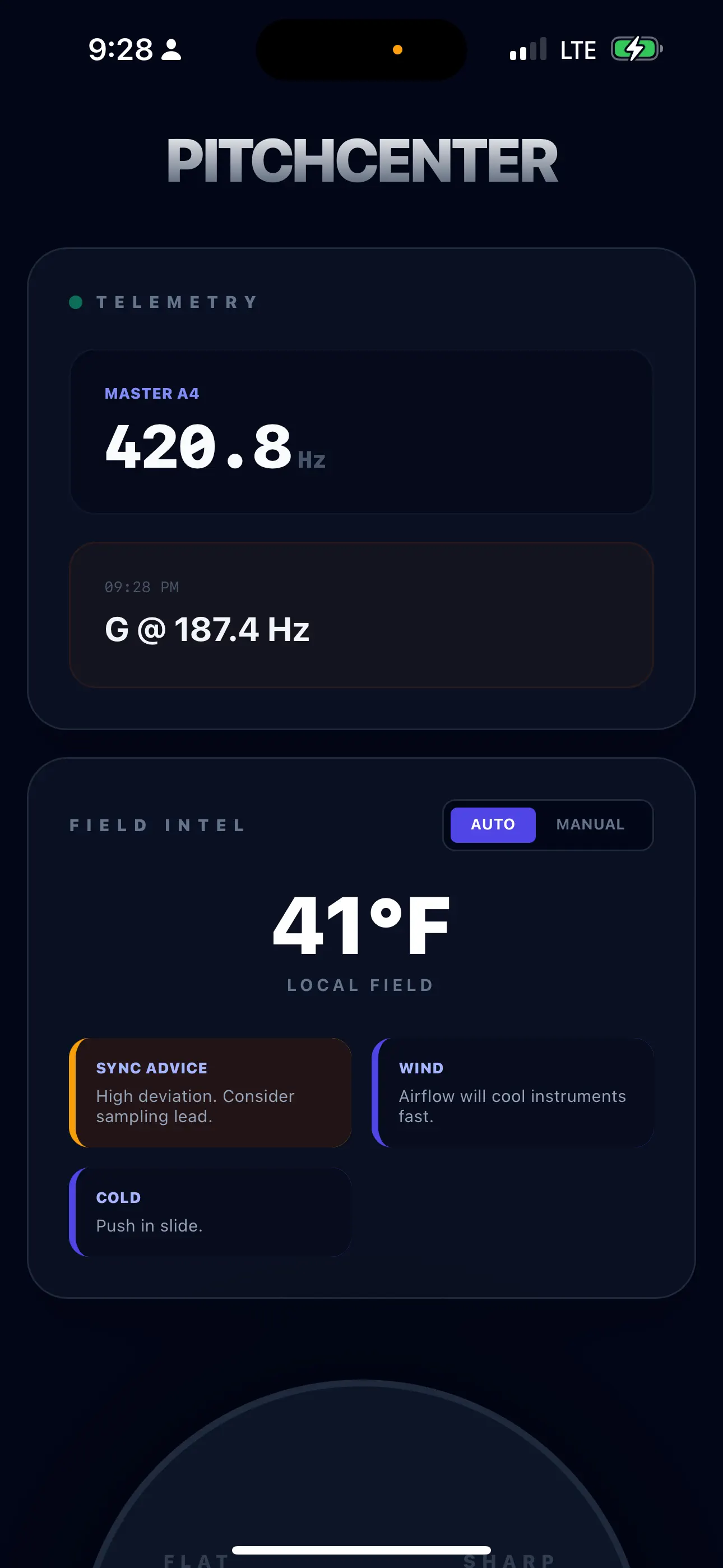 #3. Pitch Center: Marching Tuner (iOS) 由: Ptodd