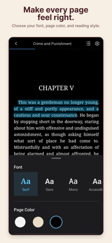 Rivro: Gutenberg Reader Screenshot 4 of 9