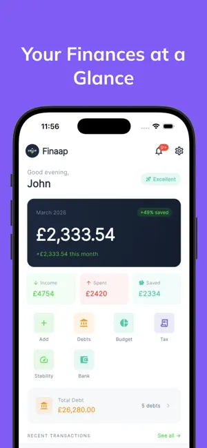 Finaap screenshot 2