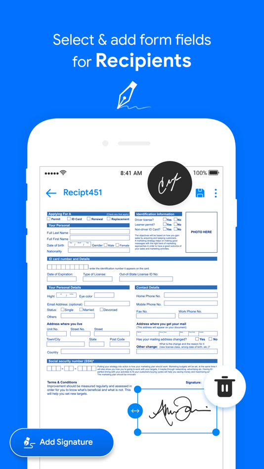 #3. Document Sign (iOS) 게시자: SWAINFO SOLUTIONS