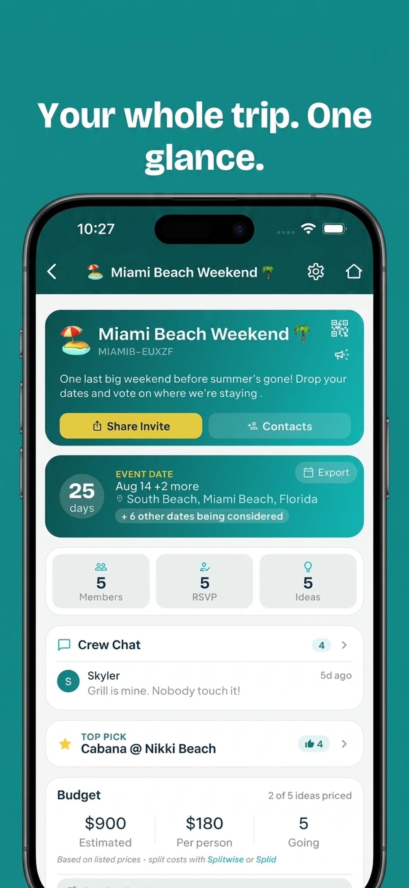 HeyCrew™ – Group Event Planner screenshot 2