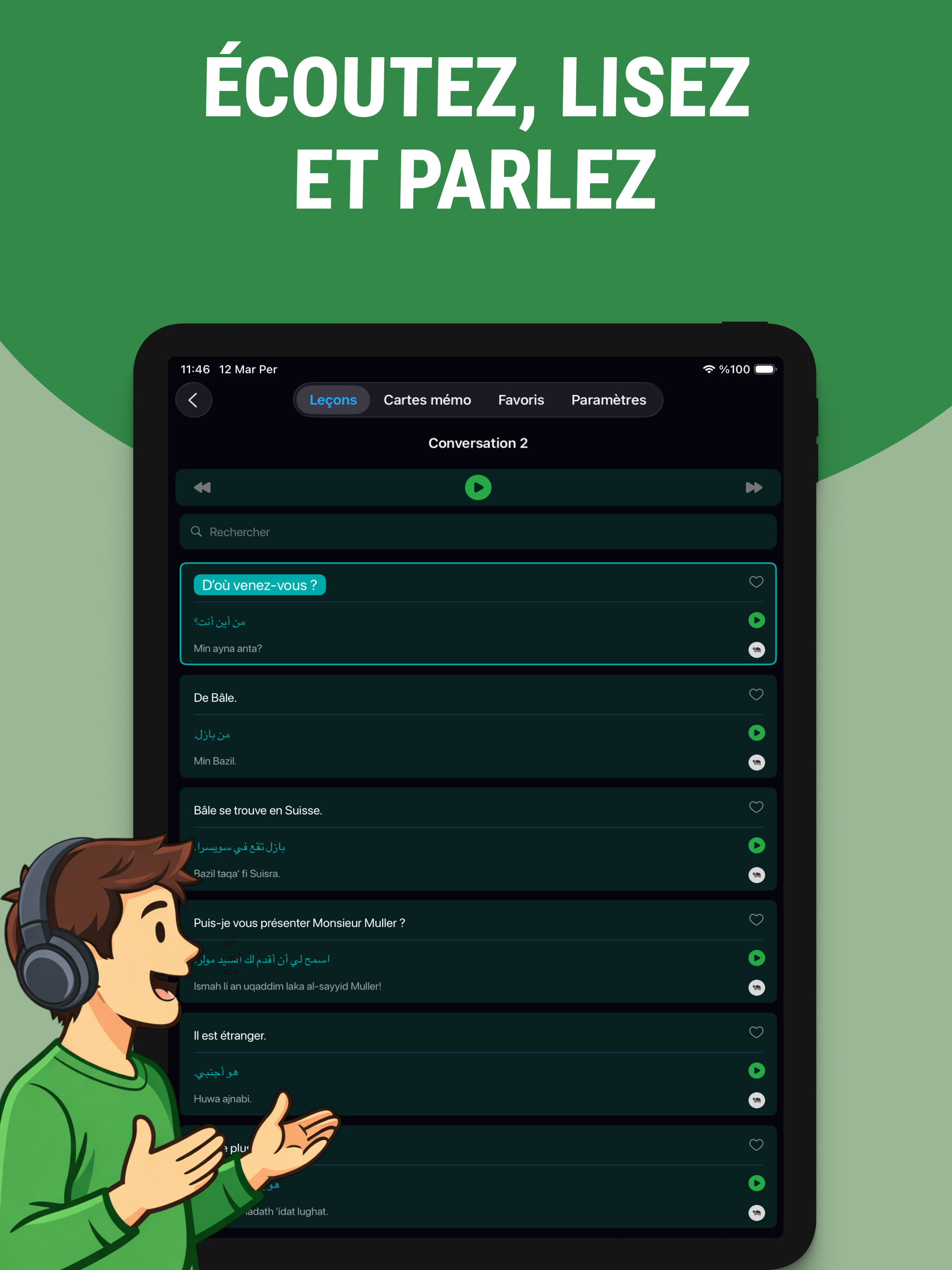 Apprendre l'arabe facile