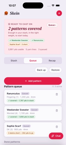 Oriora Skein iPhone screenshot