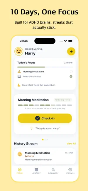 Tenly: ADHD Habit Tracker screenshot 1