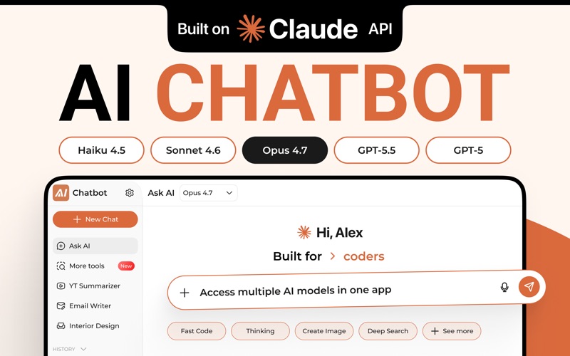 AI Chatbot 'Ask Chat Assistant iPhone screenshot