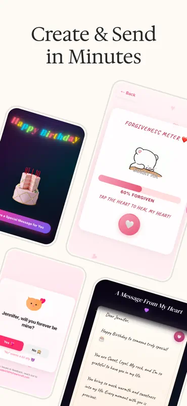 HeartCraft: Cards & Wishes screenshot 2 of 9