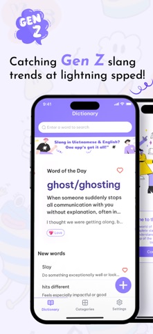 Gen Z Slang Dictionary Screenshot 1 of 7
