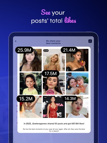 Best Nine 2025 iPad screenshot