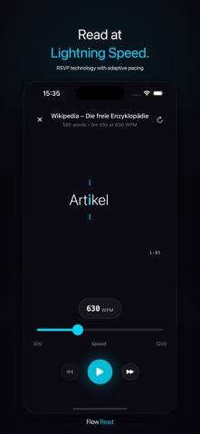 FlowRead: Read Faster Screenshot 2 of 7