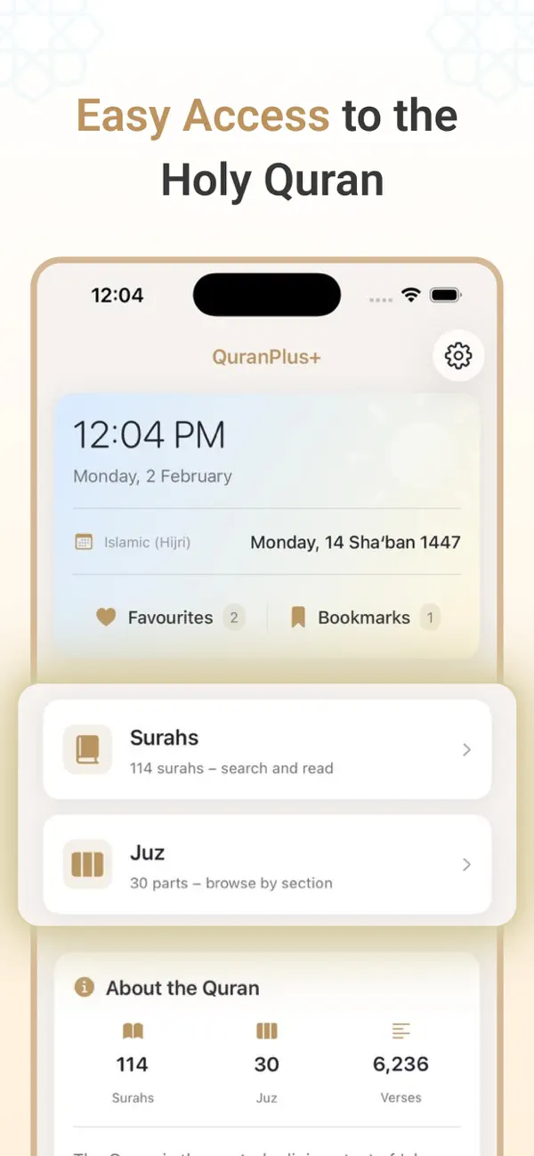#1. QuranPlus+ (iOS) Podle: Ammad Farooq