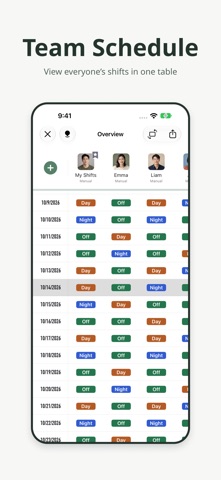 Selene: Shift Calendar screenshot 6