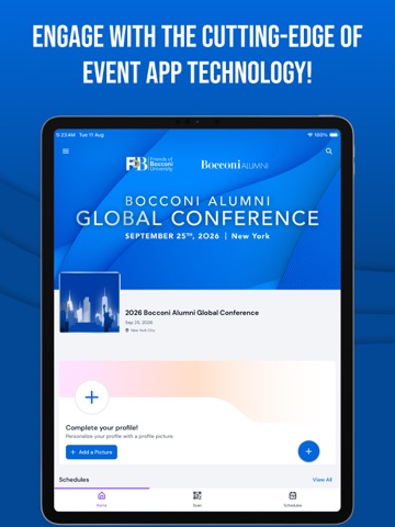 BA Global Conference 2026 iPad screenshot