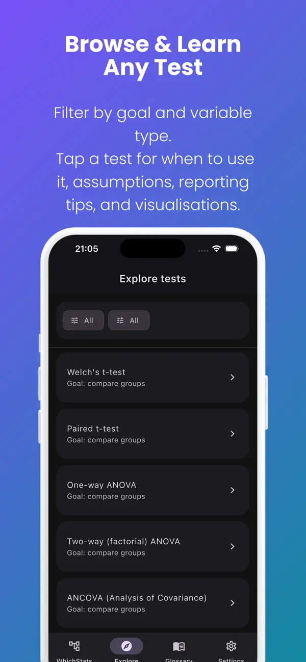#5. WhichStats (iOS) di: Bezaleel Mambwe