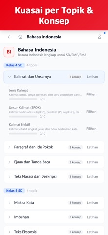 Belajar Ujian Indonesia Screenshot 3 of 9