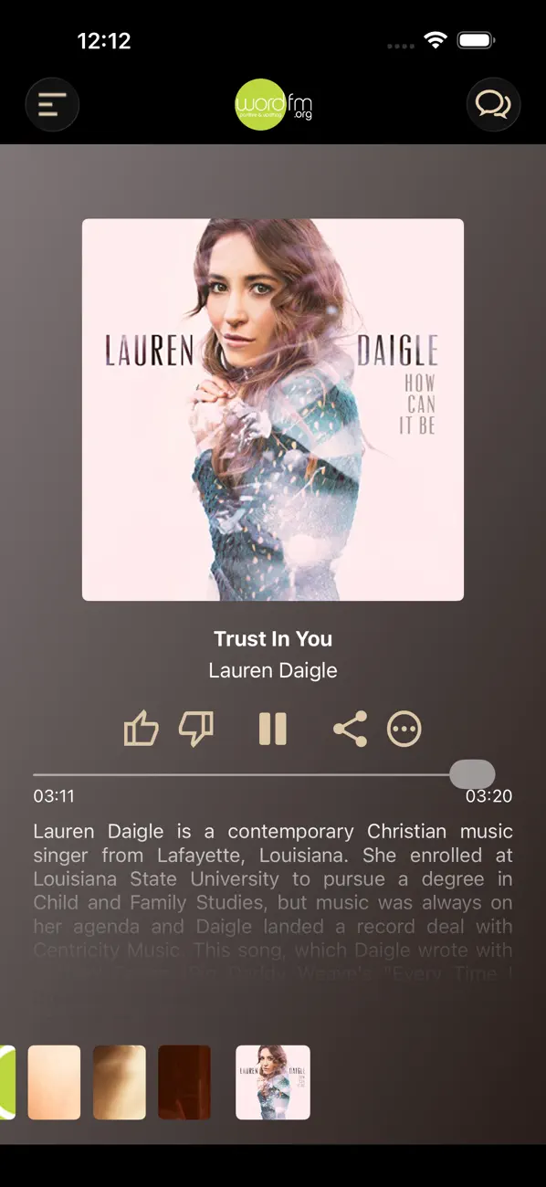 Screenshot #1 pour WordFM