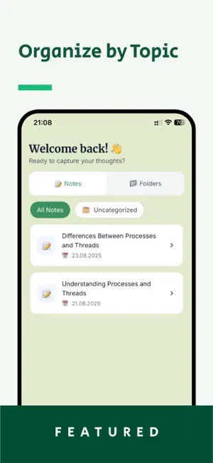 MemoLeaf screenshot 2