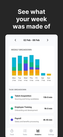 Tracktim: Time Tracker screenshot