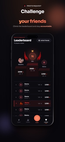 ProteinQuest - Protein Tracker screenshot
